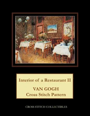 Interieur eines Restaurants II: Van Gogh Kreuzstichmuster - Interior of a Restaurant II: Van Gogh Cross Stitch Pattern