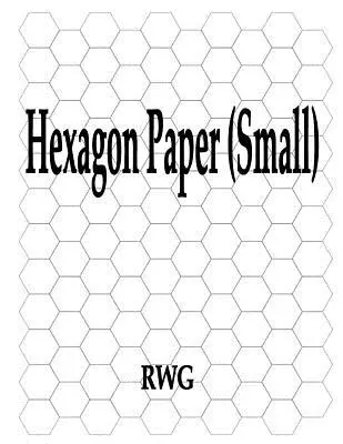 Sechseck-Papier (klein): 100 Seiten 8,5 X 11 - Hexagon Paper (Small): 100 Pages 8.5 X 11