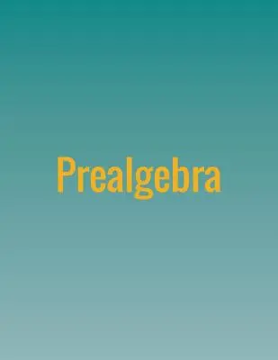 Voralgebra - Prealgebra