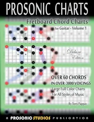 Griffbrett-Akkordtabellen für Gitarre - Band 1 - Fretboard Chord Charts for Guitar - Volume 1