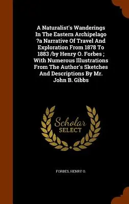 A Naturalist's Wanderings In The Eastern Archipelago ? a Narrative Of Travel And Exploration From 1878 To 1883 /von Henry O. Forbes; With Numerous Illus - A Naturalist's Wanderings In The Eastern Archipelago ?a Narrative Of Travel And Exploration From 1878 To 1883 /by Henry O. Forbes; With Numerous Illus
