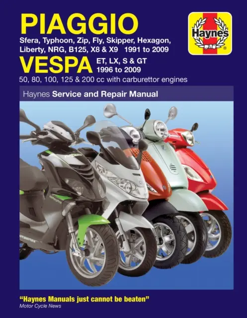 Piaggio (Vespa) Motorroller (91 - 09) - Piaggio (Vespa) Scooters (91 - 09)