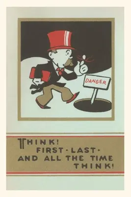 Vintage Journal Denk nach und pass auf - Vintage Journal Think and Pay Attention