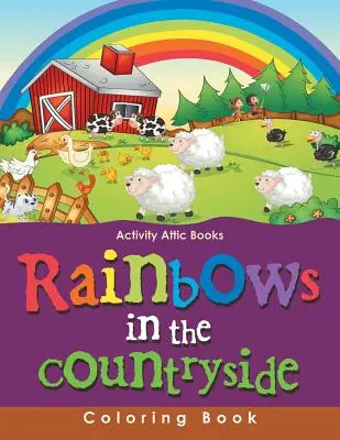 Regenbögen auf dem Lande Malbuch - Rainbows in the Countryside Coloring Book