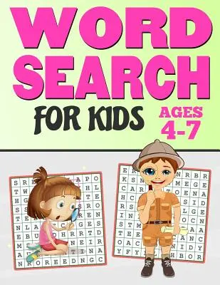 Wortsuche für Kinder im Alter von 4-7 Jahren: 65 lustige und einfache Wortsuchrätsel - Großdruck-Arbeitsbuch (8,5 X 11) - Word Search for Kids Ages 4-7: 65 Fun and Easy Word Search Puzzles - Large Print Activity Workbook (8.5 X 11)