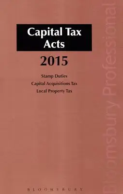 Vermögenssteuergesetze 2015 - Capital Tax Acts 2015