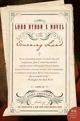 Lord Byrons Roman: Das Abendland - Lord Byron's Novel: The Evening Land