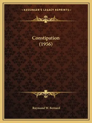 Verstopfung (1956) - Constipation (1956)