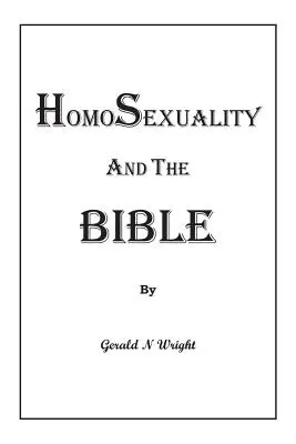 Homosexualität und die Bibel - Homosexuality and the Bible