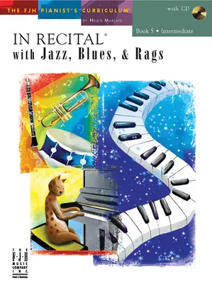 In Recital(r) mit Jazz, Blues & Rags, Heft 5 - In Recital(r) with Jazz, Blues & Rags, Book 5