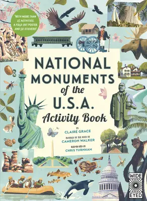 National Monuments of the USA Activity Book: Mit mehr als 25 Aktivitäten, einem ausklappbaren Poster und 30 Aufklebern! - National Monuments of the USA Activity Book: With More Than 25 Activities, a Fold-Out Poster, and 30 Stickers!