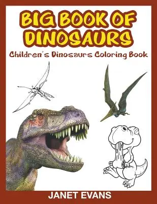 Buch der Dinosaurier: Kinder-Malbuch - Book of Dinosaurs: Children's Coloring Book