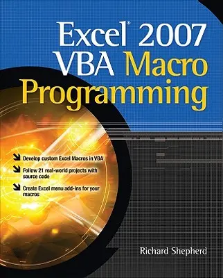 Excel 2007 VBA-Makro-Programmierung - Excel 2007 VBA Macro Programming
