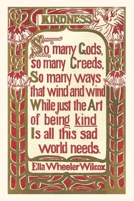 Jahrgangsjournal Wilcox Ermahnung zur Freundlichkeit - Vintage Journal Wilcox Exhortation to Kindness