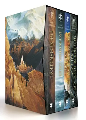 Die Geschichte von Mittelerde Box Set #1: Das Silmarillion / Unvollendete Geschichten / Buch der verlorenen Geschichten, Erster Teil / Buch der verlorenen Geschichten, Zweiter Teil - The History of Middle-Earth Box Set #1: The Silmarillion / Unfinished Tales / Book of Lost Tales, Part One / Book of Lost Tales, Part Two