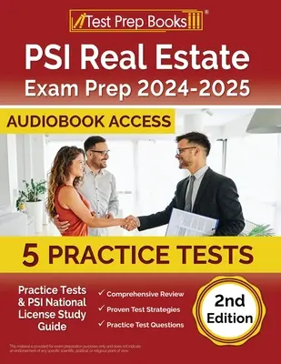 PSI Real Estate Exam Prep 2024-2025: 5 Übungstests und PSI National License Study Guide [Audiobook Access] - PSI Real Estate Exam Prep 2024-2025: 5 Practice Tests and PSI National License Study Guide [Audiobook Access]