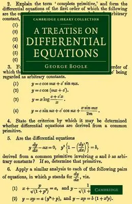 Eine Abhandlung über Differentialgleichungen - A Treatise on Differential Equations