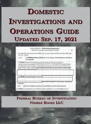 Leitfaden für inländische Ermittlungen und Operationen - Domestic Investigations and Operations Guide