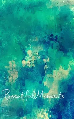 Beautiful Moments Blank Page Write In Journal (Green Abstract)
