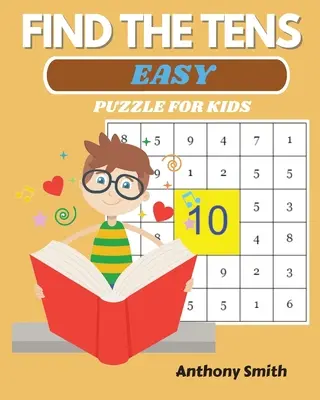 NEU! Finde das Zehnerpuzzle für Kinder Einfaches, lustiges und herausforderndes Mathe-Aktivitätsbuch - NEW! Find The Tens Puzzle For Kids Easy Fun and Challenging Math Activity Book