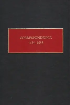 Korrespondenz, 1654-1658 - Correspondence, 1654-1658