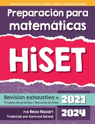 Vorbereitung für Matemtica HiSET 2023: Mathevorbereitung von Hiset 2023 - Preparacin para matemticas HiSET 2023: Preparacin de Matemticas de Hiset 2023
