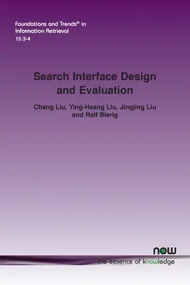 Gestaltung und Bewertung von Suchschnittstellen - Search Interface Design and Evaluation