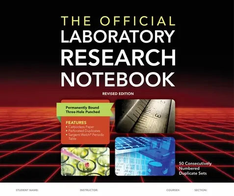 Das offizielle Laborforschungsbuch (50 Duplikatsätze) - The Official Laboratory Research Notebook (50 Duplicate Sets)