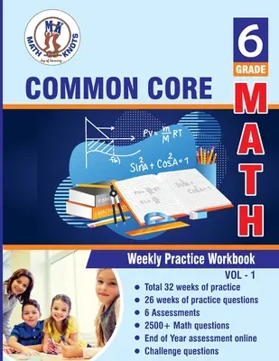 Klasse 6 Common Core Math: Multiple Choice und Free Response 2500+ Übungsfragen und Lösungen Online-Praxistest in voller Länge - Grade 6 Common Core Math: Multiple Choice and Free Response 2500+ Practice Questions and Solutions Full length online practice test