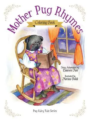 Mutter Mops Reime - Malbuch - Mother Pug Rhymes - Coloring Book