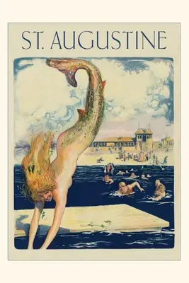Jahrgangsjournal St. Augustine Meerjungfrau - Vintage Journal St. Augustine Mermaid