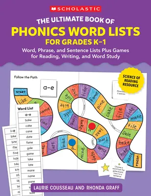 Das ultimative Buch der Phonetik Wortlisten: Grades K-1: Spiele und Wortlisten zum Lesen, Schreiben und Lernen von Wörtern - The Ultimate Book of Phonics Word Lists: Grades K-1: Games & Word Lists for Reading, Writing, and Word Study