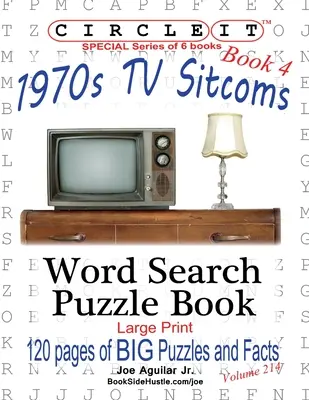 Circle It, 1970er Sitcoms Fakten, Buch 4, Wortsuche, Rätselbuch - Circle It, 1970s Sitcoms Facts, Book 4, Word Search, Puzzle Book