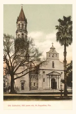 Jahrgangsjournal Kathedrale, St. Augustine, Florida - Vintage Journal Cathedral, St. Augustine, Florida