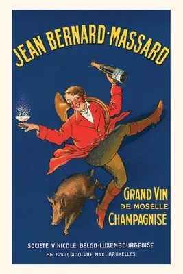 Jahrgangsjournal Mann tummelt sich mit Wildschwein - Vintage Journal Man Cavorting with Wild Boar
