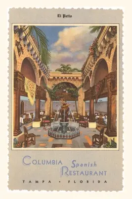Jahrgangszeitschrift Columbia Spanish Restaurant, Tampa, Florida - Vintage Journal Columbia Spanish Restaurant, Tampa, Florida
