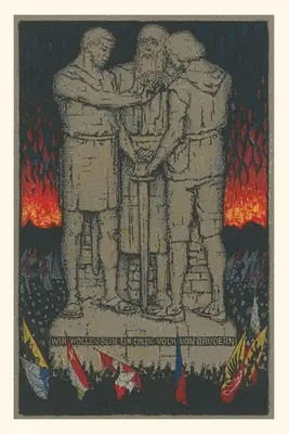 Vintage Journal Deutsche Bruderschaft Statue - Vintage Journal German Brotherhood Statue