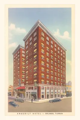 Weinleseblatt Angebilt Hotel, Orlando, Florida - Vintage Journal Angebilt Hotel, Orlando, Florida