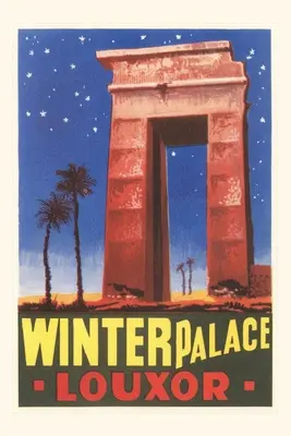 Weinlesebuch Winterpalast, Luxor, Ägypten - Vintage Journal Winter Palace, Luxor, Egypt