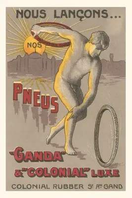 Jahrgangsjournal Discobolos, die Fahrradreifen werfen - Vintage Journal Discobolos Throwing Bicycle Tire