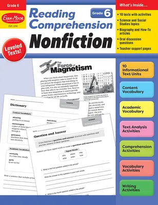 Leseverstehen: Nonfiction, Lehrerressource für Klasse 6 - Reading Comprehension: Nonfiction, Grade 6 Teacher Resource