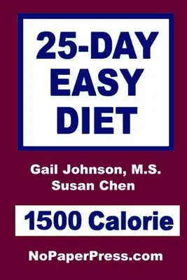 Einfache 25-Tage-Diät - 1500 Kalorien - 25-Day Easy Diet - 1500 Calorie