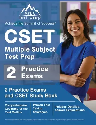 CSET Multiple Subject Test Prep: 2 Übungstests und CSET Studienbuch [Inklusive detaillierter Antworterklärungen] - CSET Multiple Subject Test Prep: 2 Practice Exams and CSET Study Book [Includes Detailed Answer Explanations]