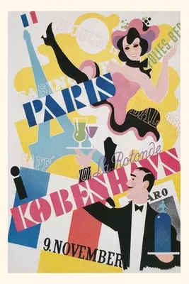 Vintage Journal Poster für Paris Follies in Kopenhagen - Vintage Journal Poster for Paris Follies in Copenhagen