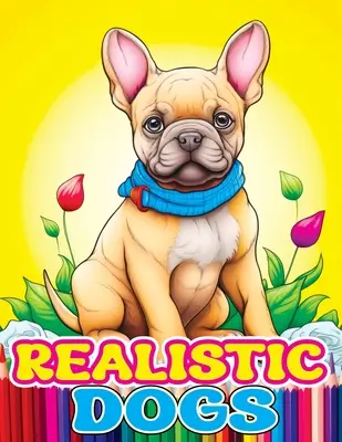 Realistische Hunde: Malbuch mit liebenswerten Tierrassen Chihuahua, Französische Bulldogge, Dackel zur Stressbewältigung & Entspannung - Realistic Dogs: Coloring Book with Adorable and Lovable Breeds of Animals Chihuahua, French Bulldog, Dachshund for Stress Relief & Rel