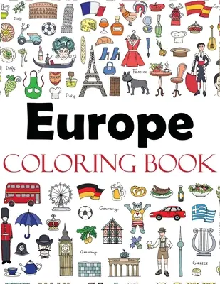 Europa-Malbuch - Europe Coloring Book