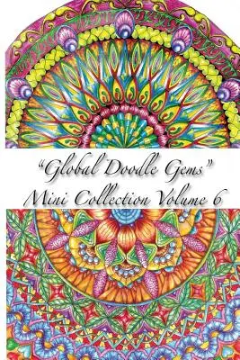 Global Doodle Gems“ Mini Collection Band 6: Malbuch für Erwachsene ‚Pocket Gems zum Mitnehmen!‘“ - Global Doodle Gems