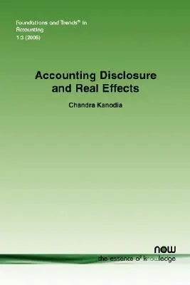 Offenlegung der Buchhaltung und reale Auswirkungen - Accounting Disclosure and Real Effects
