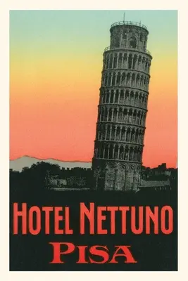 Jahrgangsjournal Schiefer Turm, Hotel Nettuno, Pisa, Italien - Vintage Journal Leaning Tower, Hotel Nettuno, Pisa, Italy