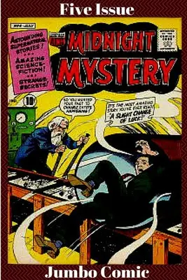 Midnight Mystery Fünf Ausgaben Jumbo Comic - Midnight Mystery Five Issue Jumbo Comic